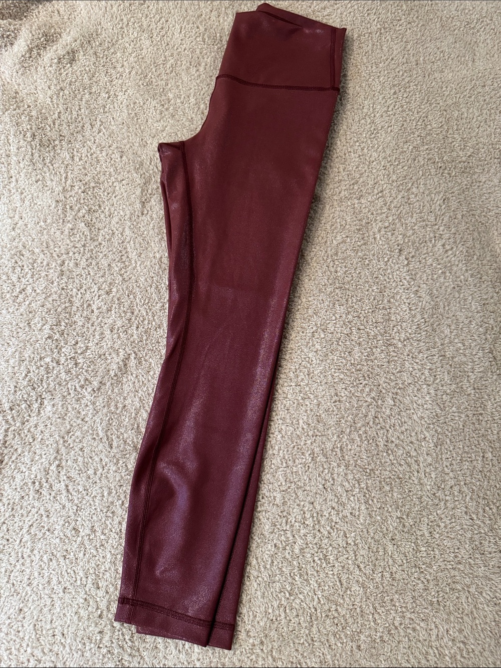 Lululemon sparkly leggings size 6